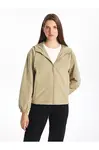 LC Waikiki Lw - Women's Hooded Plain Raincoat