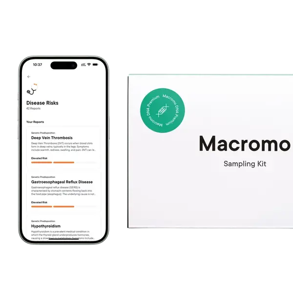 MACROMO DNA Premium - genetický test 2 ks