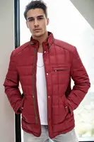 M8640 DEWBERRY MEN'S COAT-BURGUNDY-1