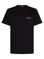 Karl Lagerfeld Tričko  čierna / biela