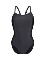 ARENA Športové jednodielne plavky 'LIGHTDROP'  antracitová / čierna