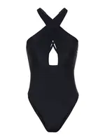 LSCN by LASCANA Jednodielne plavky 'Ciliya'  čierna