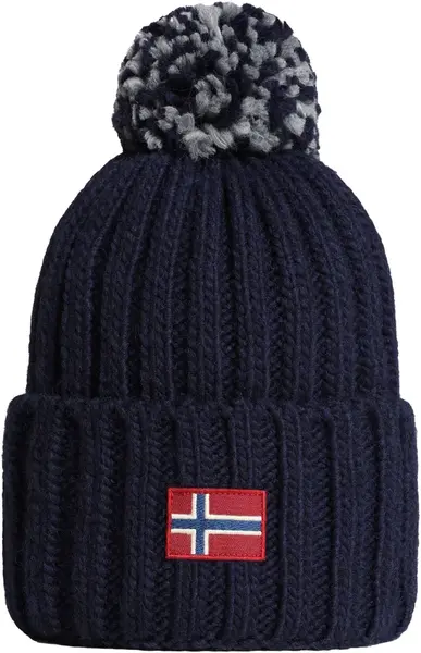 NAPAPIJRI Čiapky 'Semiury'  námornícka modrá / tmavomodrá / tmavočervená / biela