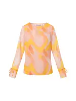 Quiosque Blúzka '2SF001'  žltá / ružová
