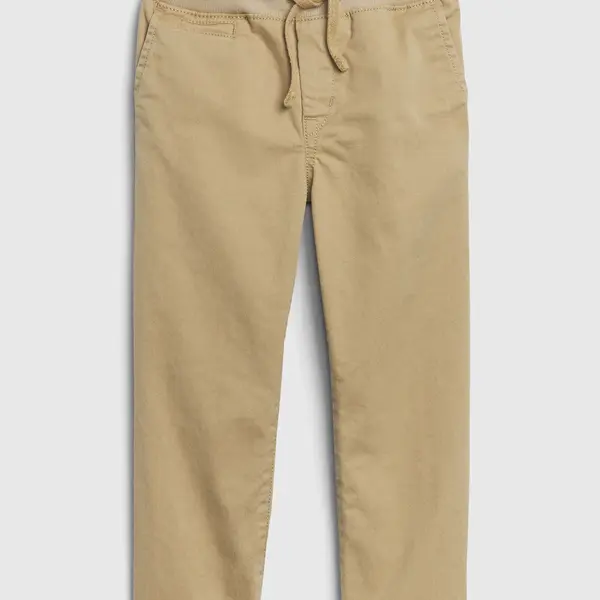 GAP Dětské kalhoty khaki stretch - Kluci