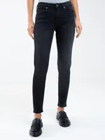 Big Star Woman's Tapered Trousers Denim 115055 Denim-896