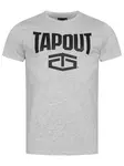 Tapout Tričko 'Active'  sivá melírovaná / čierna