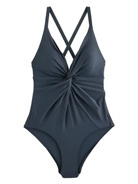 Next Jednodielne plavky  námornícka modrá