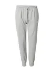 Nike Sportswear Nohavice 'Club Fleece'  sivá / biela