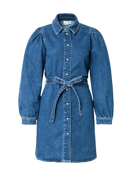 VERO MODA Košeľové šaty  modrá denim