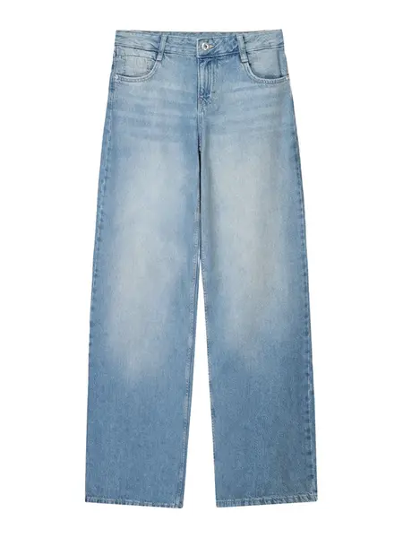 Bershka Džínsy  modrá denim