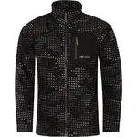 ALPINE PRO OKRAD Pánska outdoorová mikina, čierna, veľkosť