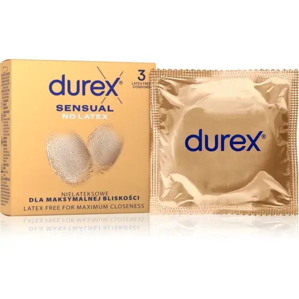 Durex Sensual No Latex kondómy 3 ks