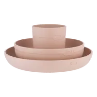 LOVI Sada nádobí s hrnečkem Nude 3 ks