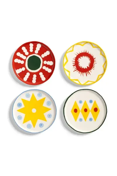 Sada talířů na předkrmy &k amsterdam festivo S/13 cm 4-pack