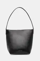 Kožená kabelka Liviana Conti černá barva, A5WA62