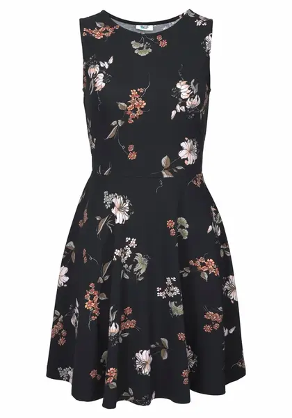 BEACH TIME Letné šaty  olivová / rosé / čierna / biela