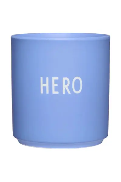 Pohárek Design Letters Favourite Cup 250 ml modrá barva