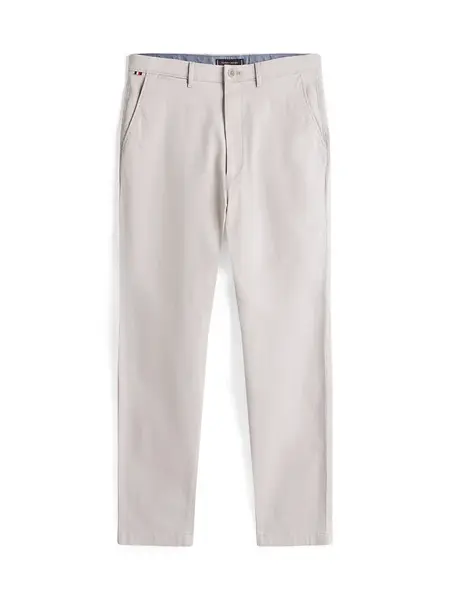 TOMMY HILFIGER Chino nohavice 'HARLEM ESSENTIAL'  biela ako vlna