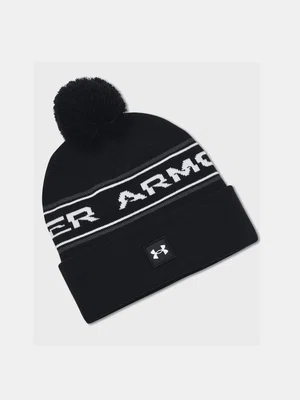 Under Armour Čepice UA Men's Halftime Pom Beanie-BLK - Pánské