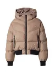 LEVI'S ® Prechodná bunda 'Noe Western Crop Puffer'  tmavošedá / čierna