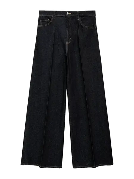 MANGO Džínsy 'ELISE'  tmavomodrá