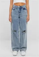 Dámské džíny Distressed 90's světlemodré seprané
