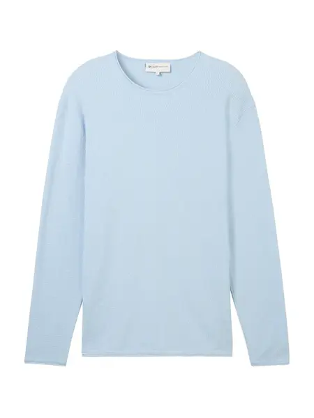 TOM TAILOR DENIM Sveter  svetlomodrá