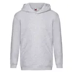 Szara bluza dziecięca Hooded Sweat Fruit of the Loom