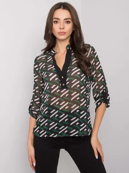 Blouse-LC-BZ-22K-2009.30P-black-green