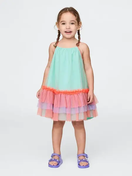 GAP Baby balónové šaty - Holky