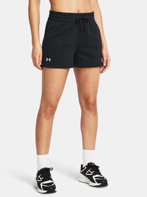 Under Armour Kraťasy Rival Fleece Short-BLK - Dámské