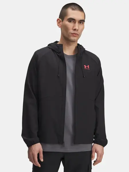 Men's Under Armour UA Vibe Woven Jacket-BLK - Mens
