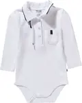 JACKY Body  čierna / biela
