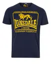 LONSDALE Tričko 'Hounslow'  tmavomodrá / zlatá žltá