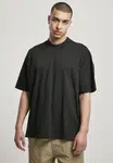 Oversized mock Neck Tee černé