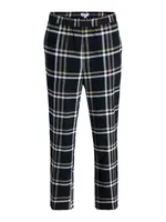 JACK & JONES Pyžamové nohavice 'JACRimon'  svetlohnedá / čierna / biela