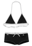 BUFFALO Bikiny  čierna / biela