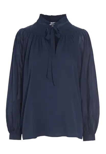 Dea Kudibal Blúzka 'Malinkade'  námornícka modrá