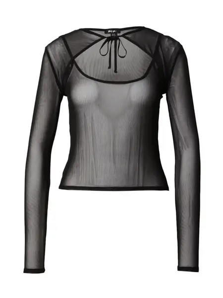 Nasty Gal Tričko  čierna