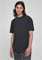 Heavy Oversized Acid Wash Tee černé