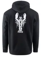 Grundéns mikina eat your words dwr hd hoodie black lobster graphic - m