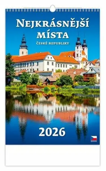Nejkrásnější místa České republiky 2026 - nástěnný kalendář