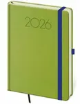 Diář 2026 denní A5 Praga - zelená