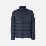 Tmavě modrá pánská péřová bunda Geox Snake - Pánské