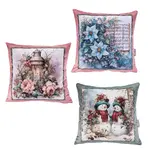 Sada 3 ks povlaků na polštářky LANTERNS 45 x 45 cm