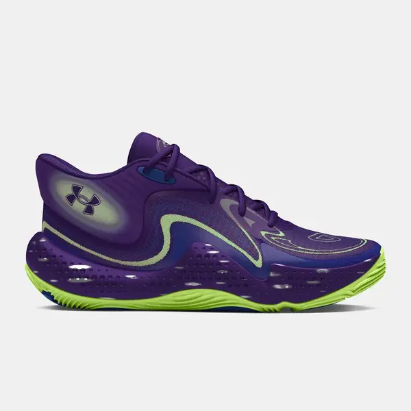 Unisexové boty Under Armour UA Spawn 6 Mid SOS-PPL - unisex