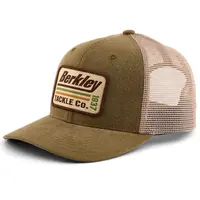 Berkley kšiltovka striper trucker cap olive khaki