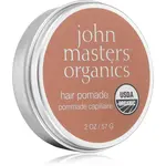 John Masters Organics Hair Pomade pomáda pro uhlazení a výživu suchých a nepoddajných vlasů 57 g