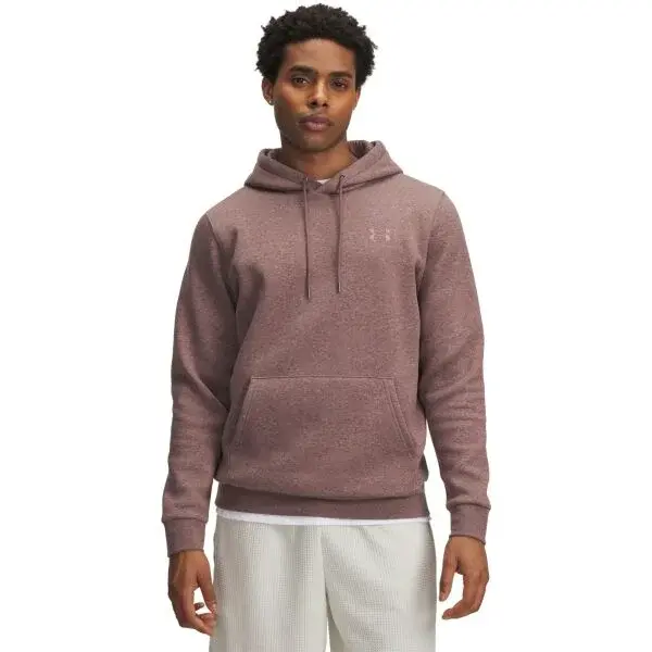 Under Armour ESSENTIAL Pánska mikina, vínová, veľkosť M